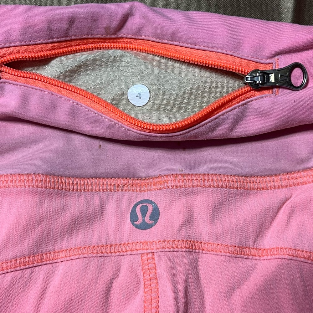 Women's Pink lululemon Shorts - Picture 3 of 9